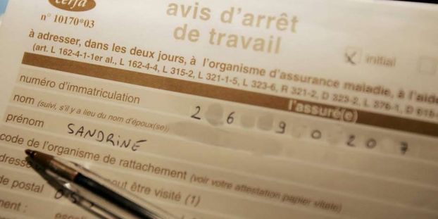 Arrêt maladie avocat Constant